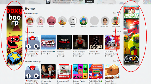 Roblox Catalog Advertisments