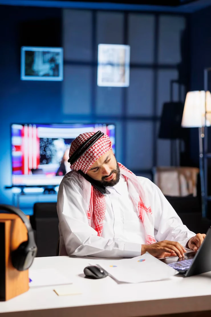 Technical support session after game release in UAE agency