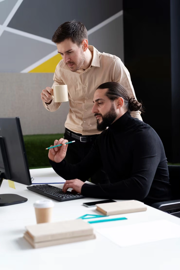 Game Development Agency in UAE team planning a new project