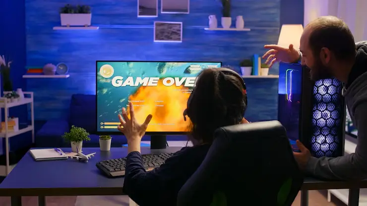 Multiplayer Web Game Development Multiplayer Web Game Development Agency user testing session ends with game over