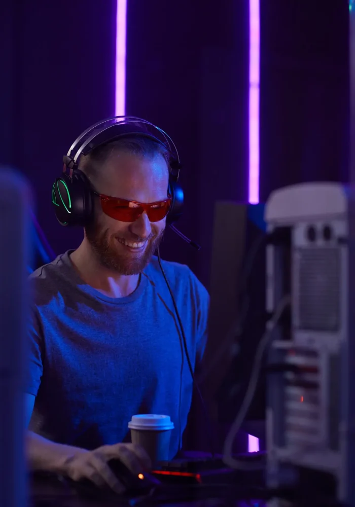 computer-gamer-enjoying-the-game-on-computer