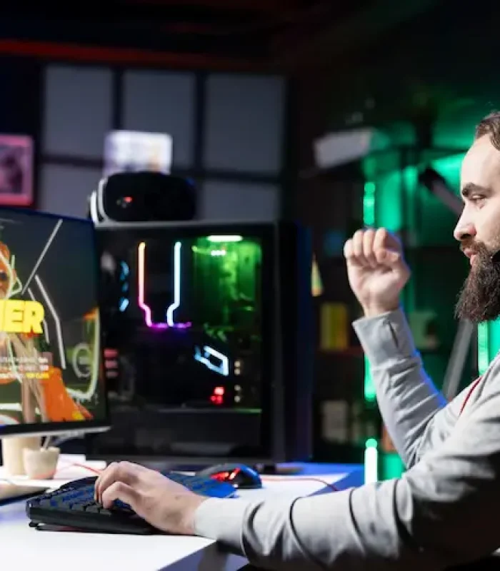 Roblox game developer enjoying post-testing success